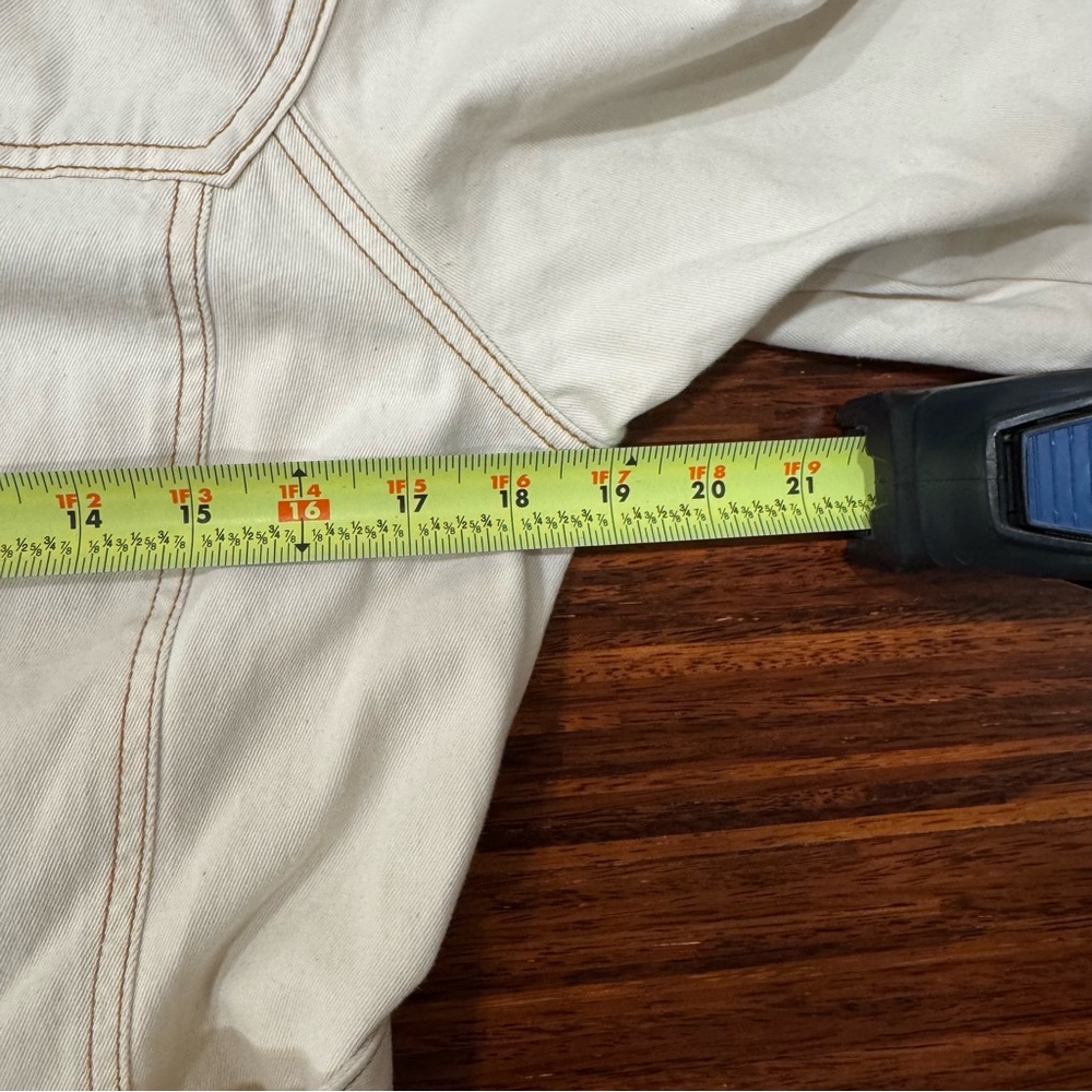 Veronica Beard Basia Button Front Long Sleeve Den… - image 5